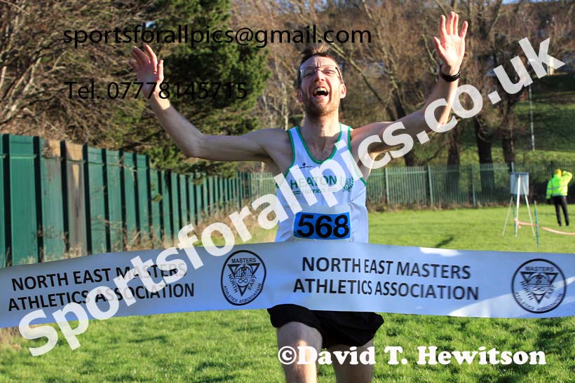 Mens Senior Masters, 2023 Birtley Cross Country Relays, County Durham. Photo: David T. Hewitson/Sports for All Pics